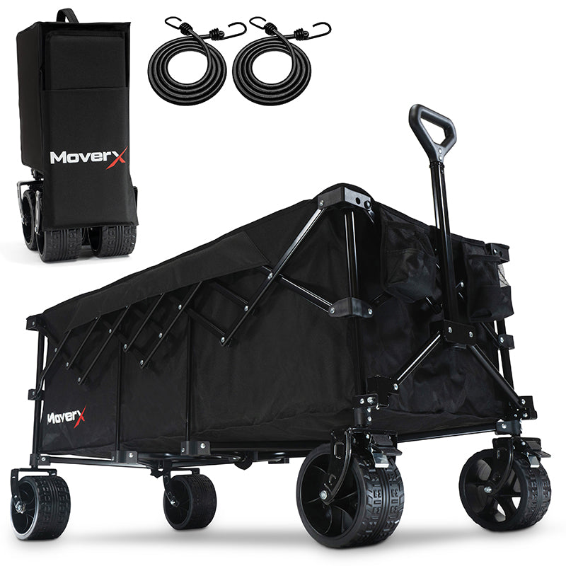 Load image into Gallery viewer, Best Foldable Heavy Duty Outdoors Wagon Trolley Cart for Camping, Festivals, Shopping, Walks, Beach 300L 180kg capacity
