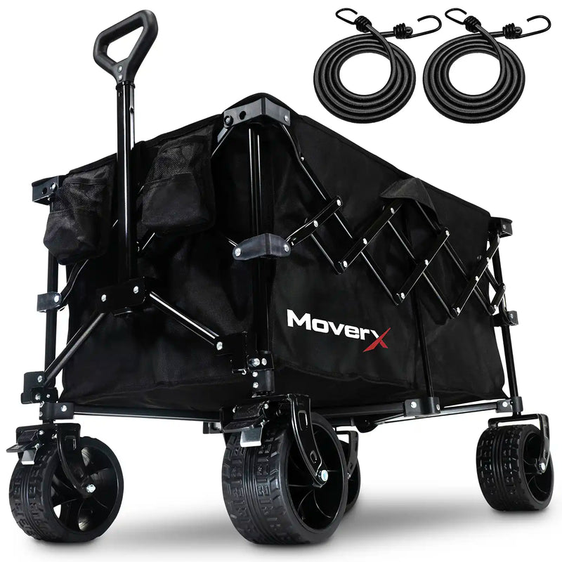 Load image into Gallery viewer, Best Foldable Heavy Duty Outdoors Wagon Trolley Cart for Camping, Festivals, Shopping, Walks, Beach 150L 150kg capacity
